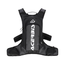 Motoristični hidracijski nahrbtnik ACERBIS X-Storm Logo (14,5 L + 3 L), črn/bel