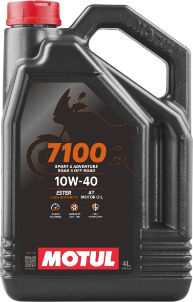 Sintetično motorno olje MOTUL 7100 4T 10W40, 4 L