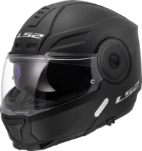 Preklopna motoristična čelada LS2 Scope II Matt (FF902), črna