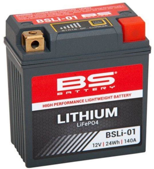 Litijonski (Li-Ion) akumulator za motor BS-BATTERY BSLi-01 12V/24Wh-140A