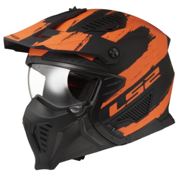 Modularna motoristična čelada LS2 Drifter 3in1 Mud (OF606)