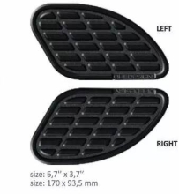 Zaščita/stranske tank nalepke za motor Onedesign Soft