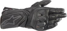 Športne motoristične rokavice Alpinestars SP-8 V3, črne