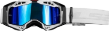 Motokros očala LS2 Aura PRO + Pinlock/Tear Off (dve leči), bela