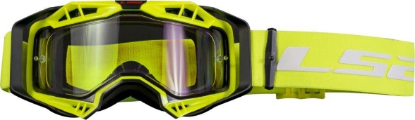 Motokros očala LS2 Aura Enduro Series + Pinlock, rumena