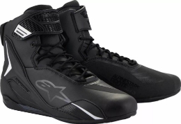 Športni motoristični čevlji Alpinestars Faster-4, črni