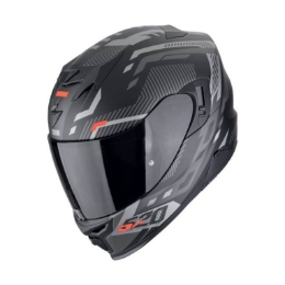 Motoristična čelada Scorpion EXO-520 EVO Air Ranka, črna/siva