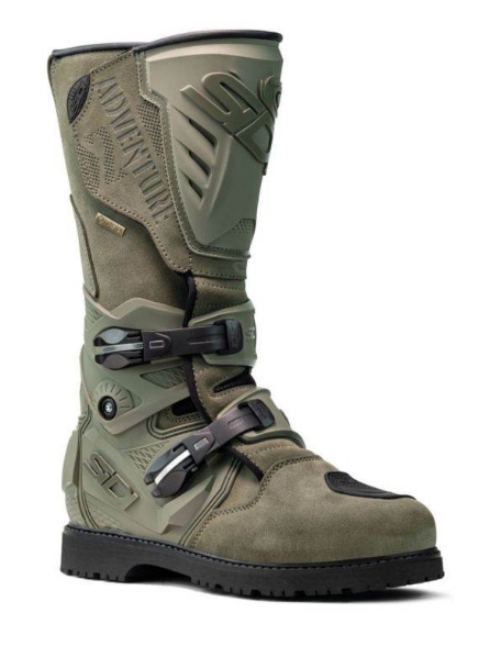 Premium adventure motristični škornji SiDI Adventure 2 Gore-Tex Military