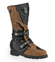 Premium adventure motristični škornji SiDI Adventure 2 Gore-Tex Tobacco