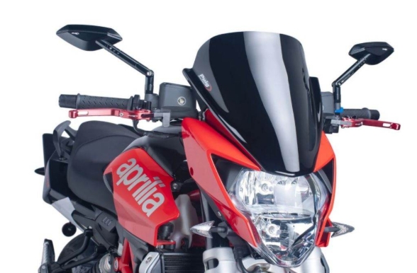 Športni vizir za motor PUIG Z-Racing (35x33 cm) -  Aprilia Shiver 750 (2007-16)