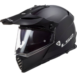 Adventure motoristična čelada LS2 Pioneer EVO Solid (MX436), mat črna