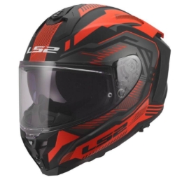 Športna motoristična čelada LS2 Challenger II Dravix (FF817), rdeča