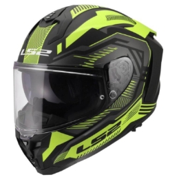 Športna motoristična čelada LS2 Challenger II Dravix (FF817), rumena