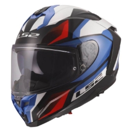 Športna motoristična čelada LS2 Challenger II Viper (FF817), modra/rdeča