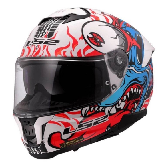 Motoristična čelada LS2 Stream II Inferno (FF808)