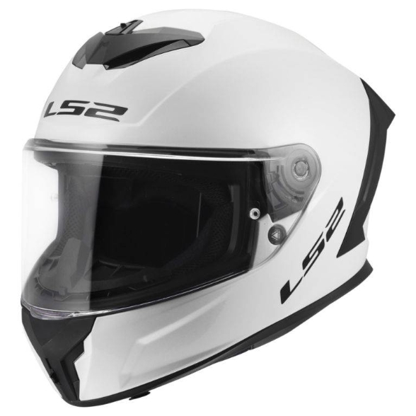 Motoristična čelada LS2 Rapid III Gloss (FF820), bela