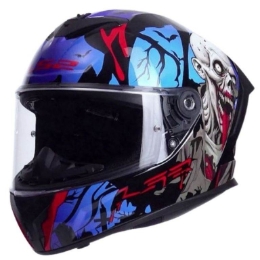 Motoristična čelada LS2 Rapid III Zombie II (FF820) - odsevna