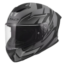 Motoristična čelada LS2 Rapid III Xtrem (FF820), črna/siva