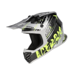 Otroška motokros čelada ACERBIS Profile Junior, črna/rumena