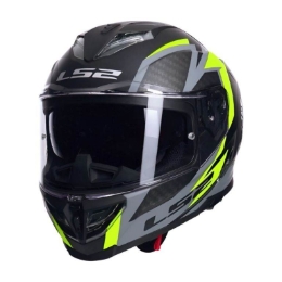 Motoristična čelada LS2 Storm III Dynamo (FF818), črna/rumena