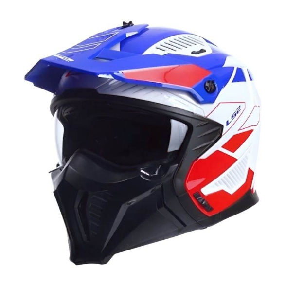 Modularna motoristična čelada LS2 Drifter 3in1 Trek (OF606)