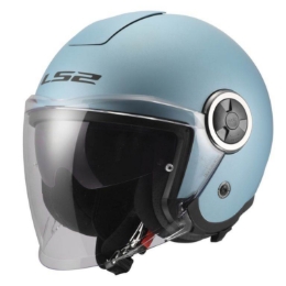 Jet čelada za skuter LS2 Classy Pearl Blue (OF620)