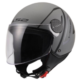 Jet čelada za skuter LS2 Sphere LUX II Minim (OF558), siva