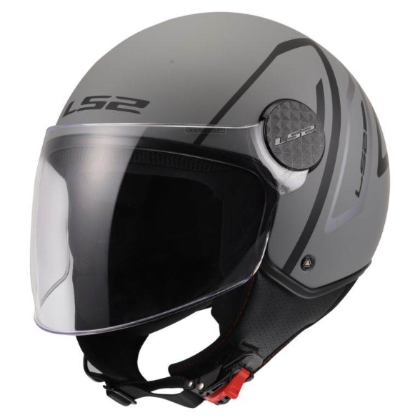 Jet čelada za skuter LS2 Sphere LUX II Minim (OF558), siva