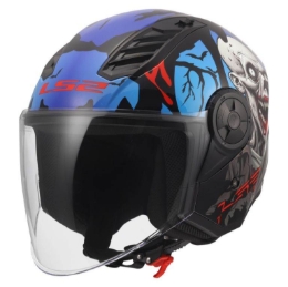 Jet čelada za skuter LS2 Airflow II Zombie II (OF616)