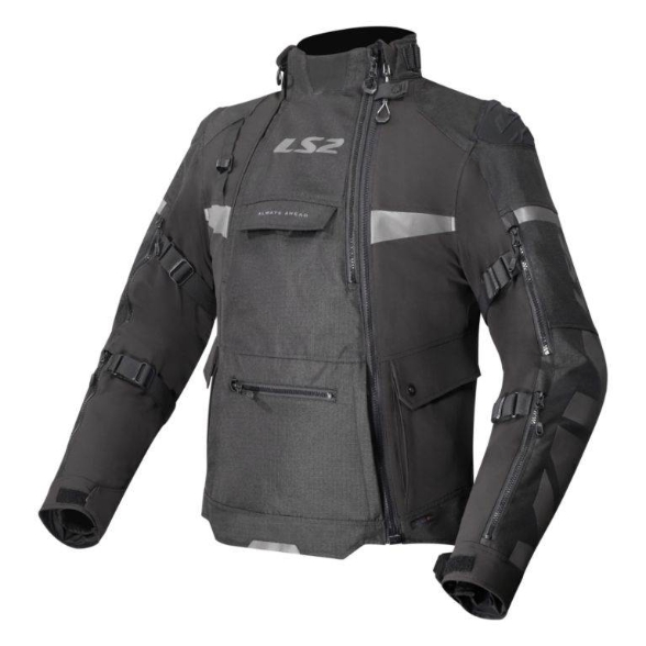 Adventure motoristična jakna LS2 X-Master, črna