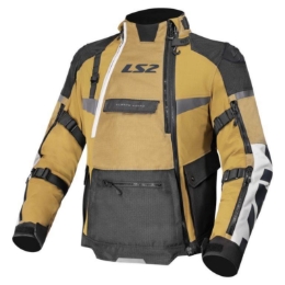 Adventure motoristična jakna LS2 X-Master, črna/peščena