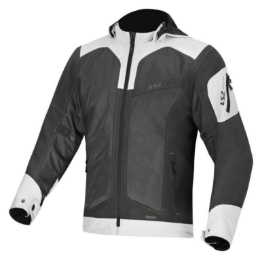 Poletna softshell motorisitična jakna LS2 Bolton Air, temno zelena