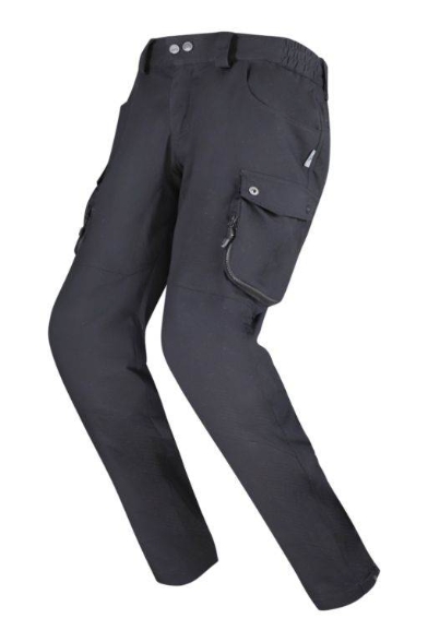 Urbane motoristične cargo hlače LS2 Coast - unisex, črne