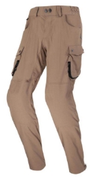 Urbane motoristične cargo hlače LS2 Coast - unisex, peščene