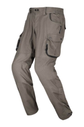 Urbane motoristične cargo hlače LS2 Coast - unisex, zelene