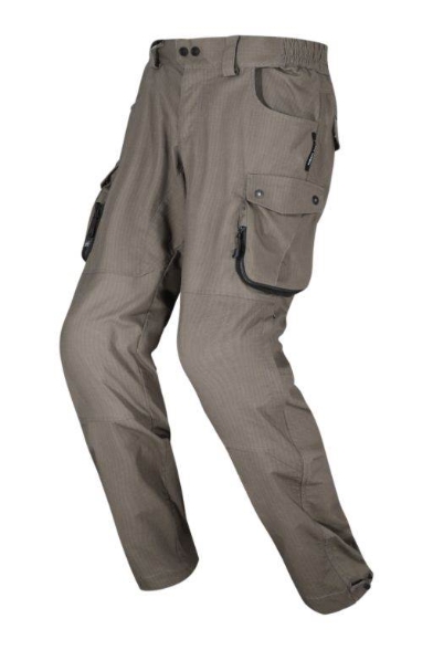 Urbane motoristične cargo hlače LS2 Coast - unisex, zelene
