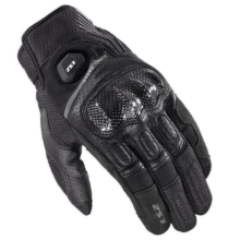 Poletne motoristične rokavice LS2 Atom, črne