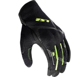 Poletne motoristične rokavice LS2 Ray II, črne/rumene