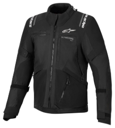 Touring motoristična jakna Alpinestars Andes v4 Drystar, črna