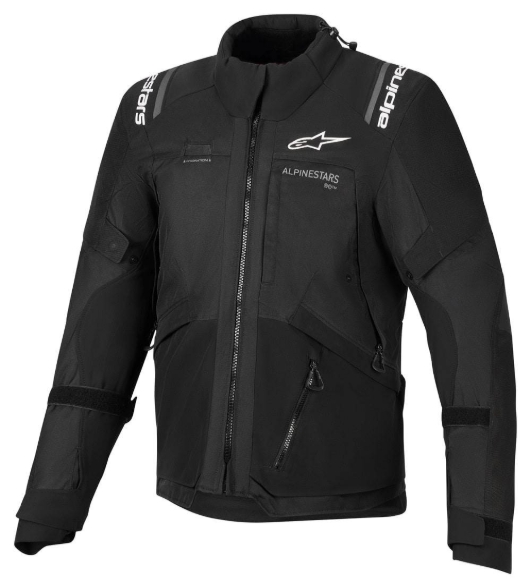 Touring motoristična jakna Alpinestars Andes v4 Drystar, črna