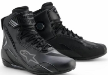 Športni motoristični čevlji Alpinestars Faster-4, črni/sivi