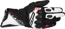 Športne motoristične rokavice Alpinestars SP-3, črne/bele