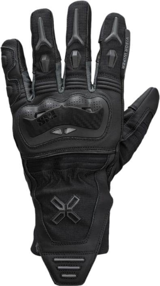 Touring motoristične rokavice iXS Rapid-STX 1.0, črne