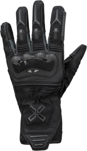 Ženske touring motoristične rokavice iXS Rapid-STX 1.0, črne