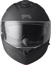 Preklopna čelada za motor GMS Aperio, mat črna