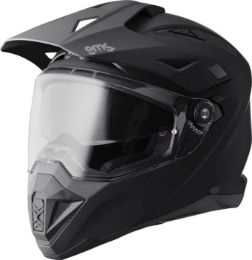 Enduro čelada GMS Adventus, mat črna