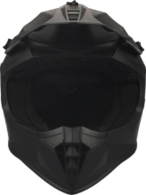 Motokros čelada GMS Fortis, mat črna