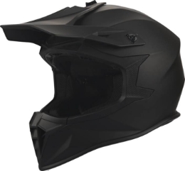 Motokros čelada GMS Fortis, mat črna