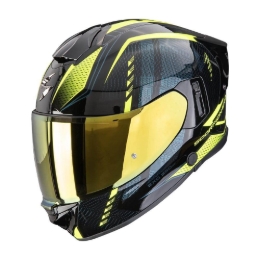 Integralna čelada Scorpion EXO-530 AIR THERAS, črna/rumena