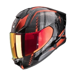 Integralna čelada Scorpion EXO-530 AIR THERAS, črna/rdeča